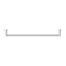 Mecca Single Towel Rail 600mm Brushed Nickel