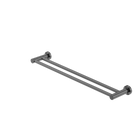 Mecca Double Towel Rail 600mm Gun Metal