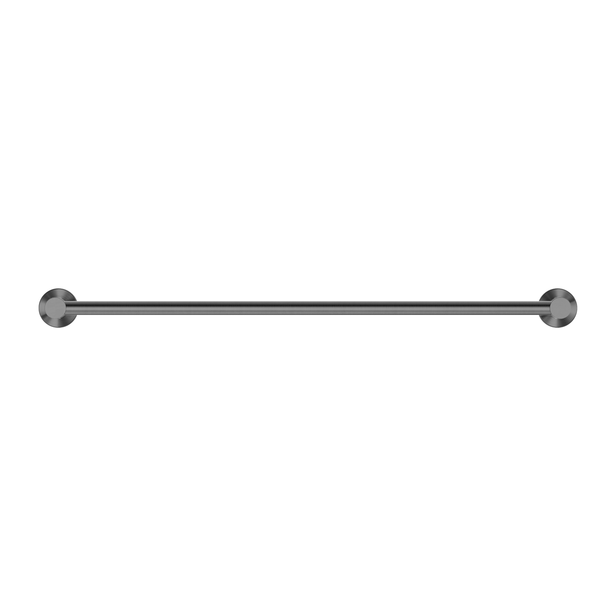 Mecca Single Towel Rail 600mm Gun Metal