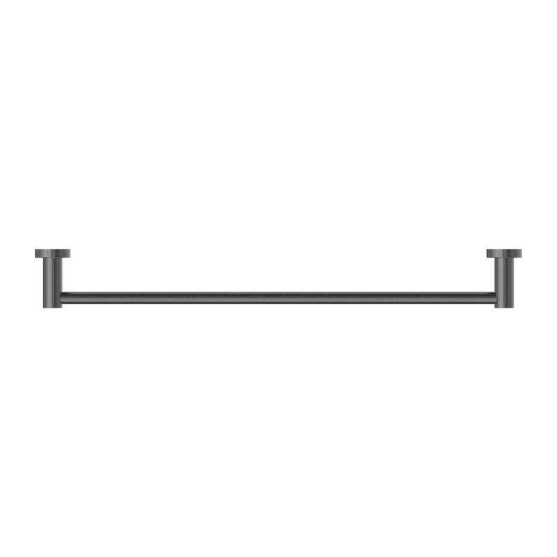 Mecca Single Towel Rail 600mm Gun Metal