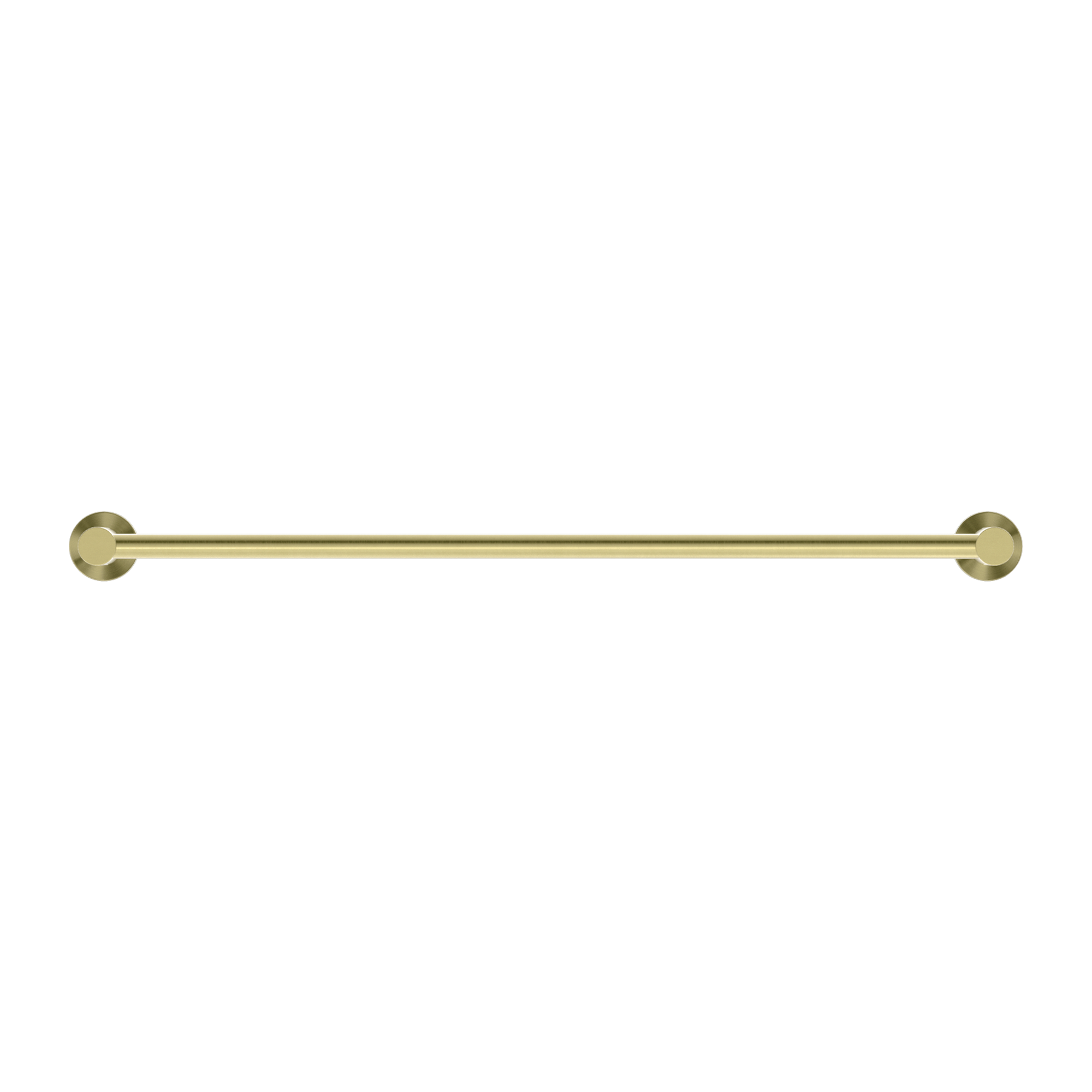 Mecca Double Towel Rail 600mm Brushed Gold