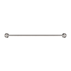 Mecca Double Towel Rail 600mm Brushed Nickel