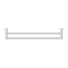 Mecca Double Towel Rail 600mm Brushed Nickel