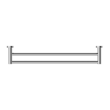 Mecca Double Towel Rail 600mm Chrome