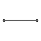 Mecca Double Towel Rail 600mm Gun Metal