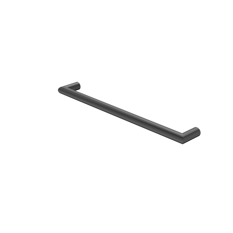Mecca 240V Single Heated Towel Rail Graphite