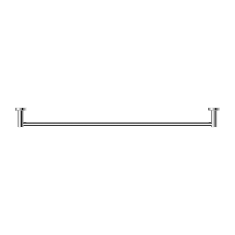 Mecca Single Towel Rail 800mm Chrome