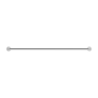 Mecca Single Towel Rail 800mm Chrome