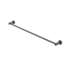 Mecca Single Towel Rail 800mm Gun Metal