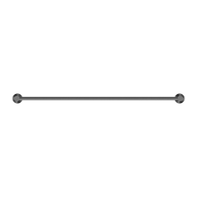 Mecca Single Towel Rail 800mm Gun Metal