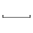 Mecca Single Towel Rail 800mm Matte Black