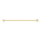 Mecca Double Towel Rail 800mm Brushed Gold