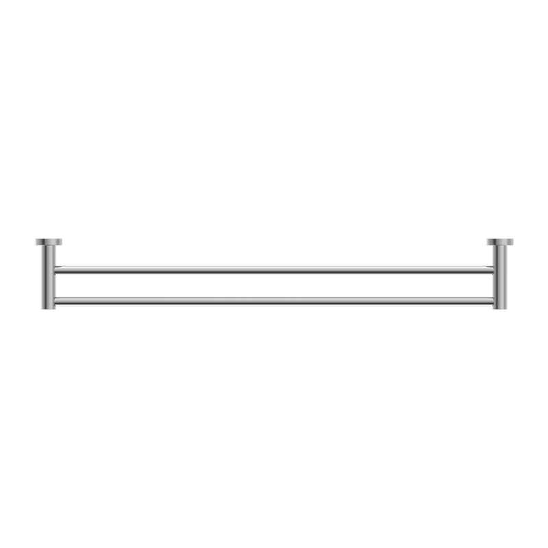 Mecca Double Towel Rail 800mm Chrome
