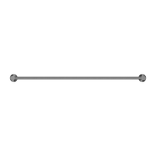 Mecca Double Towel Rail 800mm Gun Metal