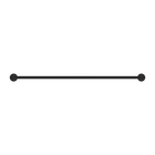 Mecca Double Towel Rail 800mm Matte Black