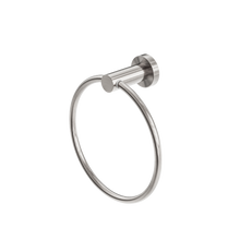 Mecca Hand Towel Ring Brushed Nickel