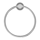 Mecca Hand Towel Ring Chrome