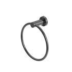 Mecca Hand Towel Ring Gun Metal