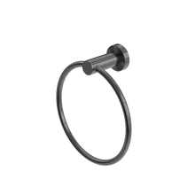 Mecca Hand Towel Ring Gun Metal