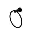 Mecca Hand Towel Ring Matte Black