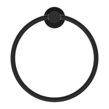 Mecca Hand Towel Ring Matte Black