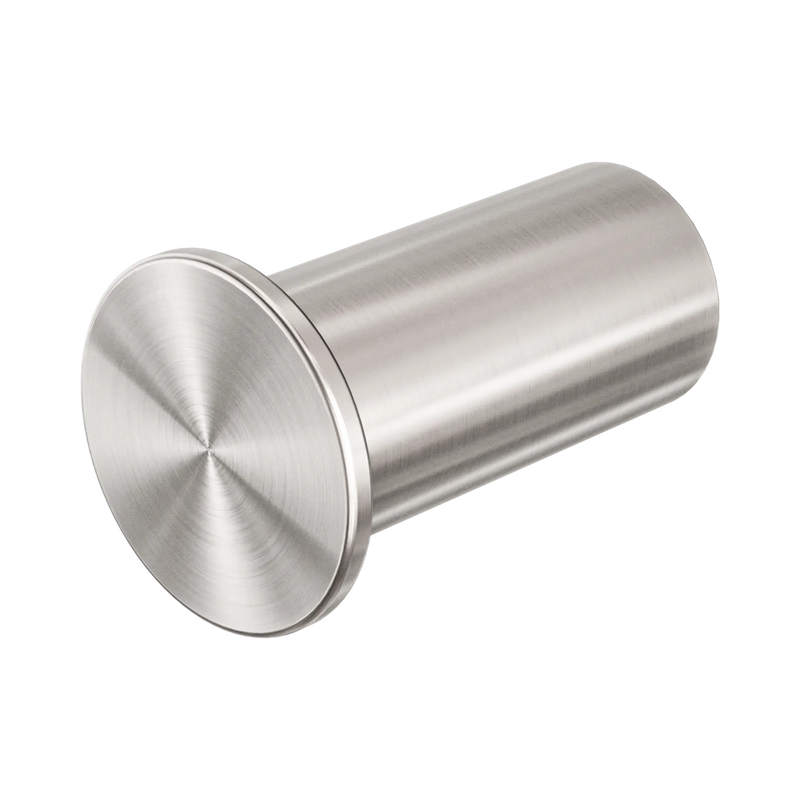Mecca Robe Hook Slim Brushed Nickel