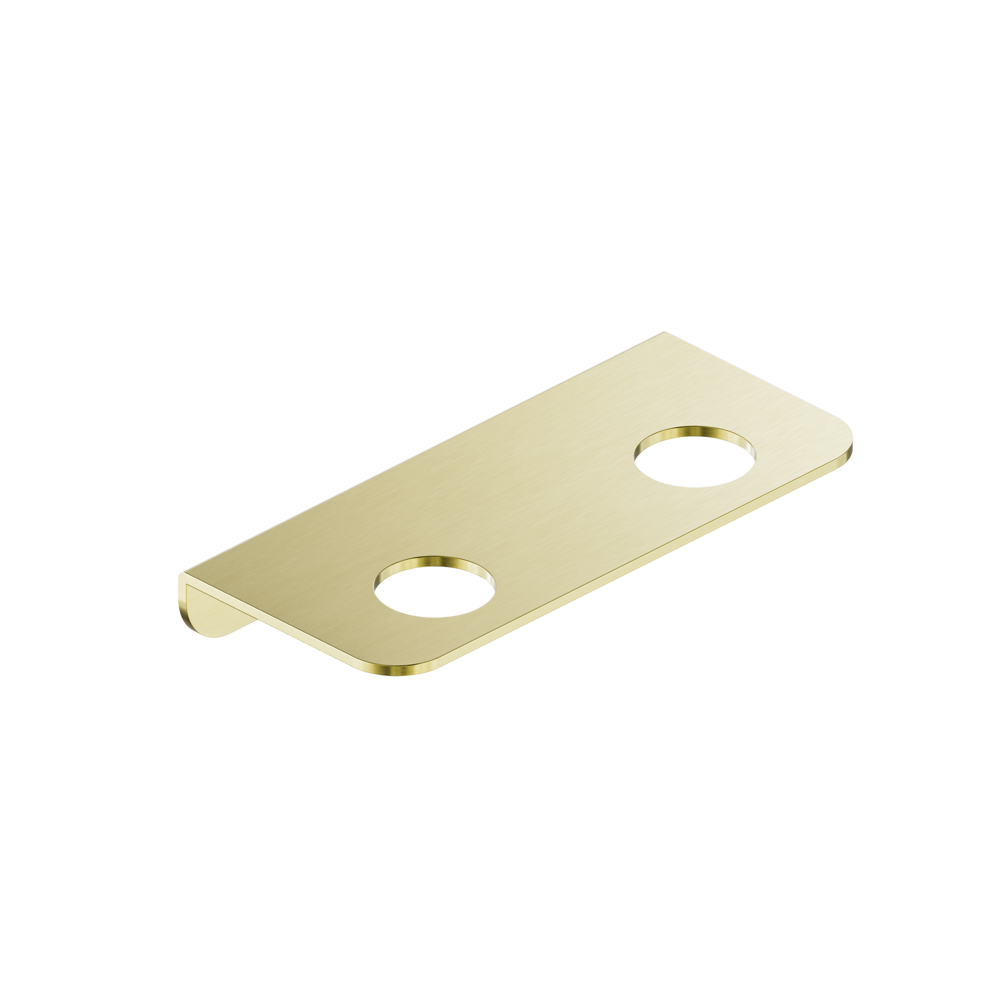 Mecca Double Soap Bottle Holder Brushed Gold