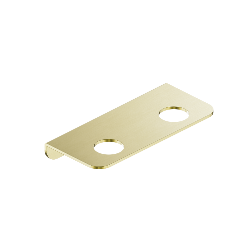 Mecca Double Soap Bottle Holder Brushed Gold
