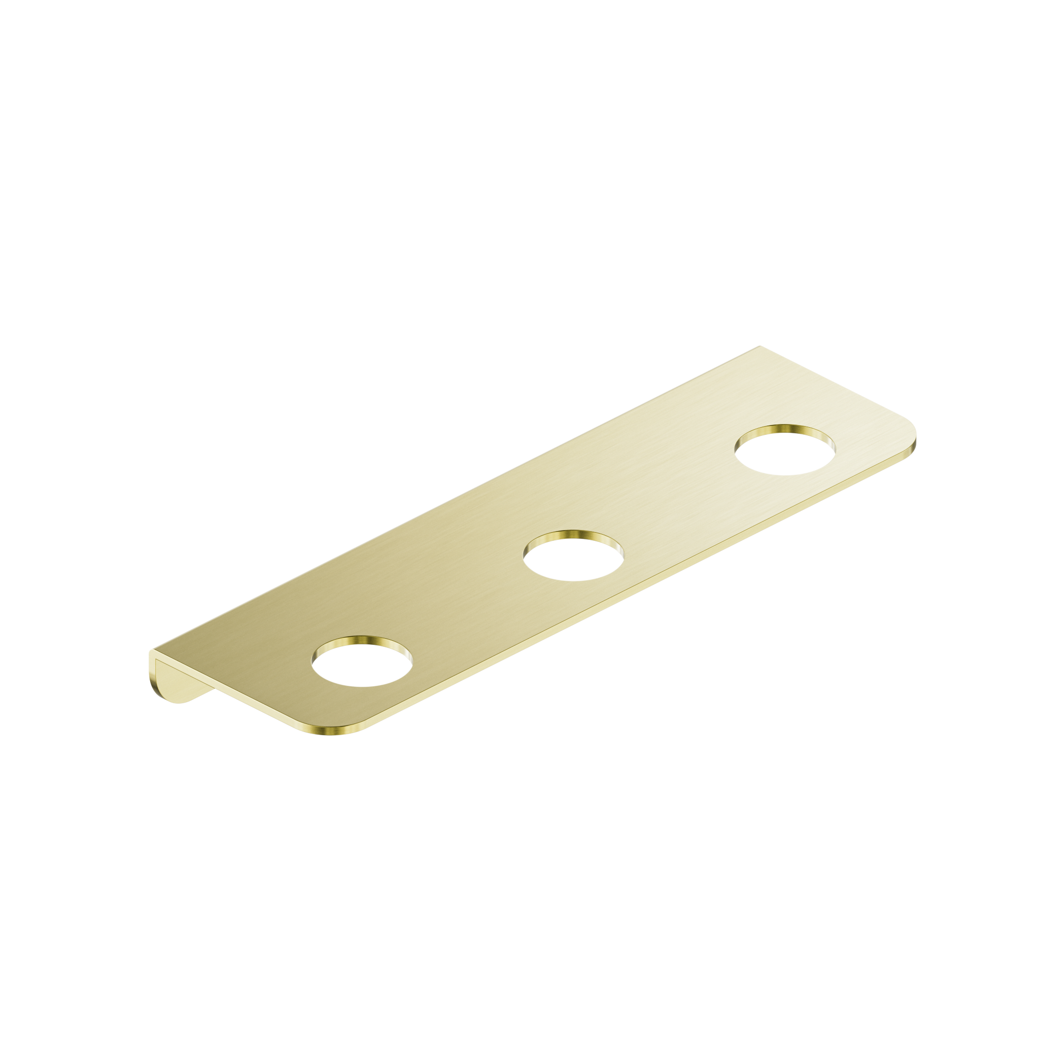 Mecca Triple Soap Bottle Holder Brushed Gold