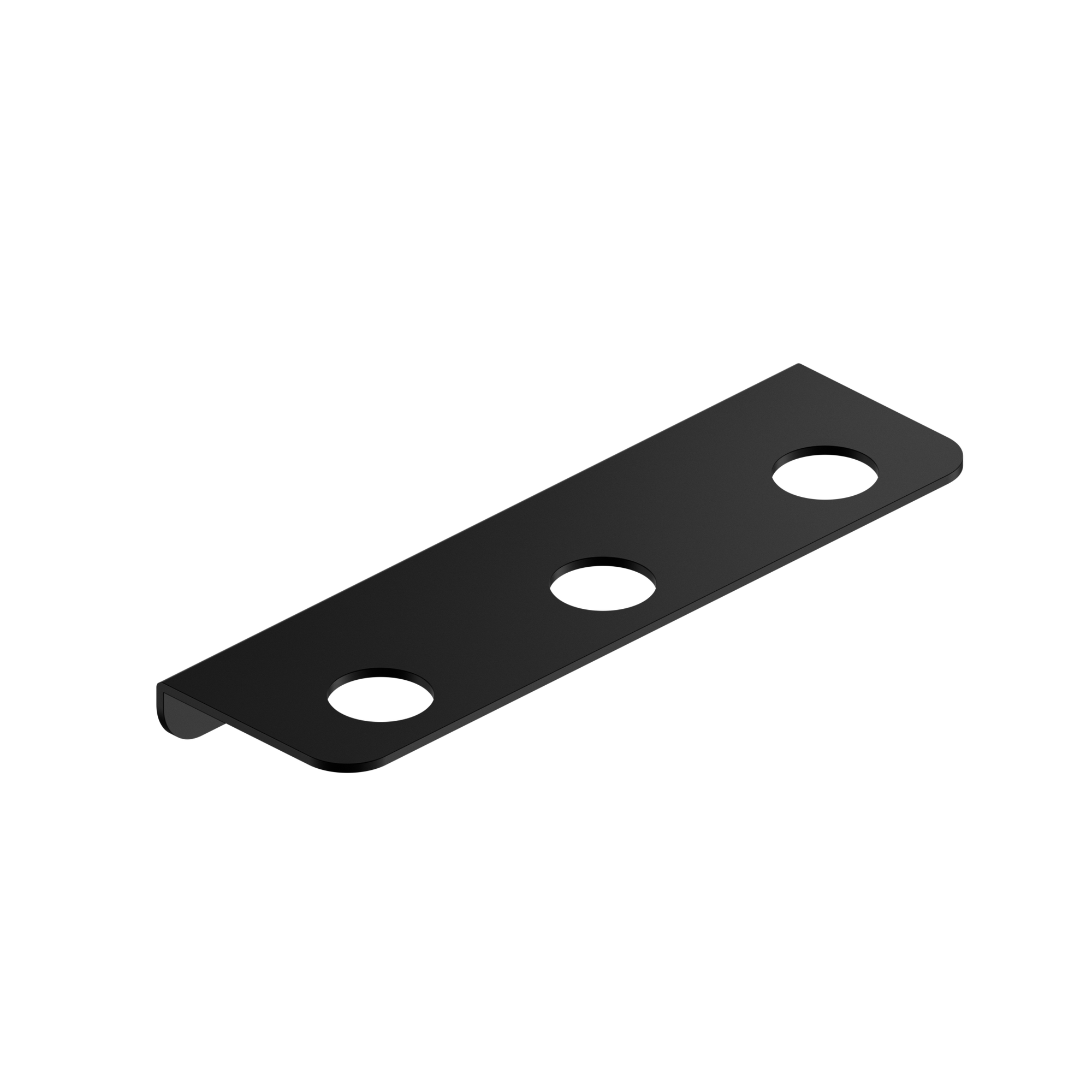 Mecca Triple Soap Bottle Holder Matte Black
