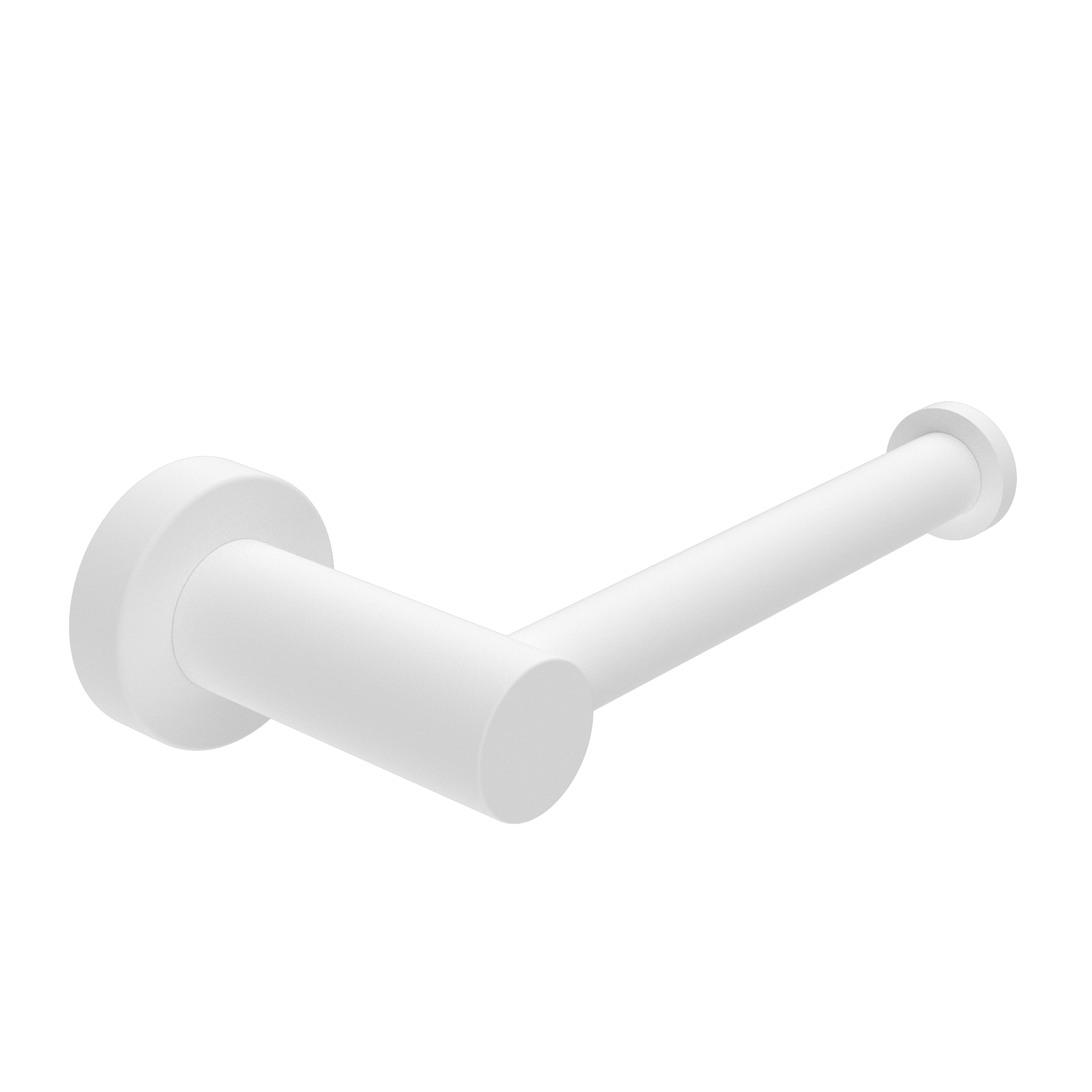 Mecca Toilet Roll Holder Matte White