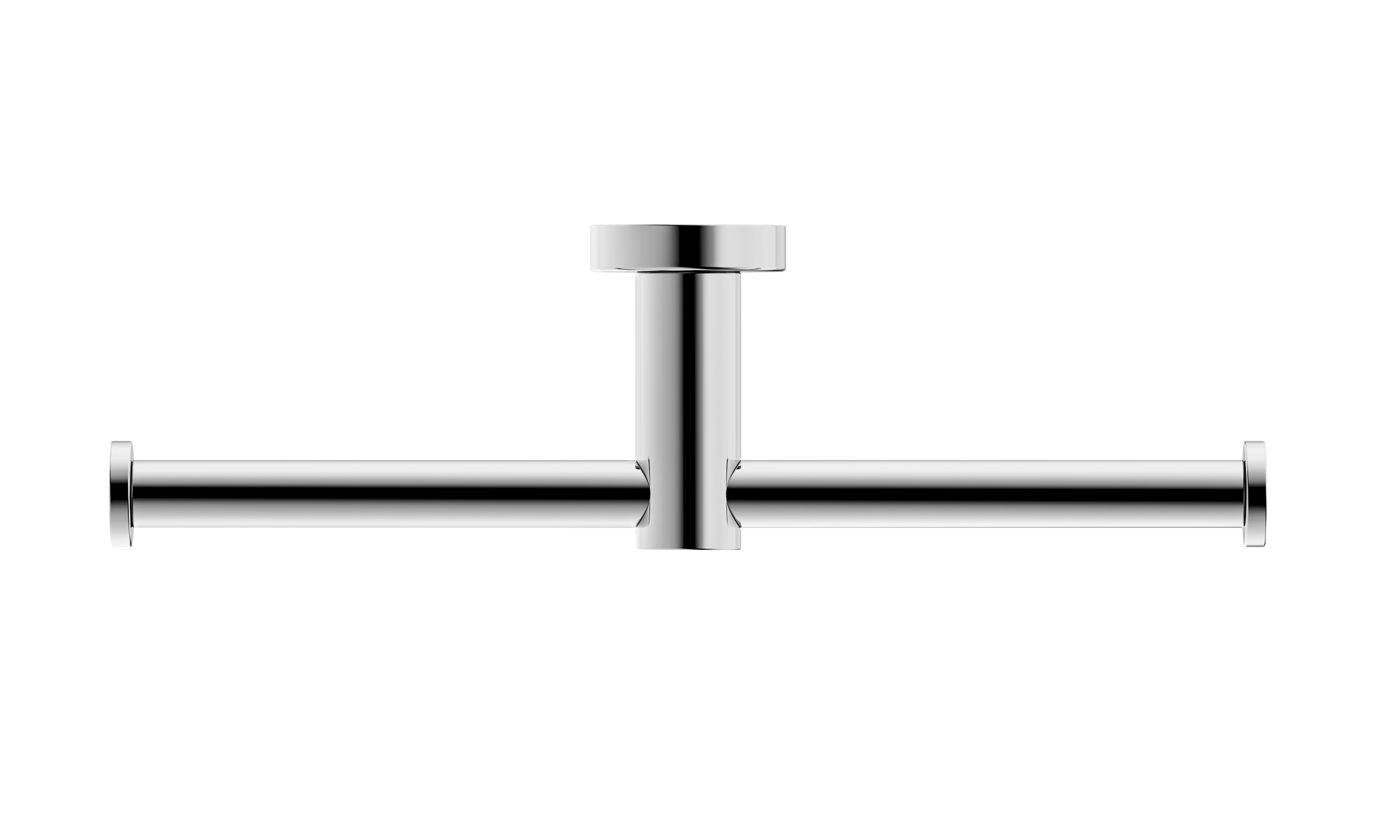Mecca Double Toilet Roll Holder Chrome