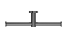 Mecca Double Toilet Roll Holder Gun Metal