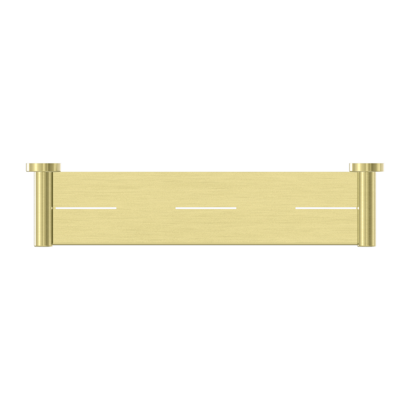 Mecca Metal Shower Shelf Brushed Gold