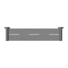Mecca Metal Shower Shelf Gun Metal