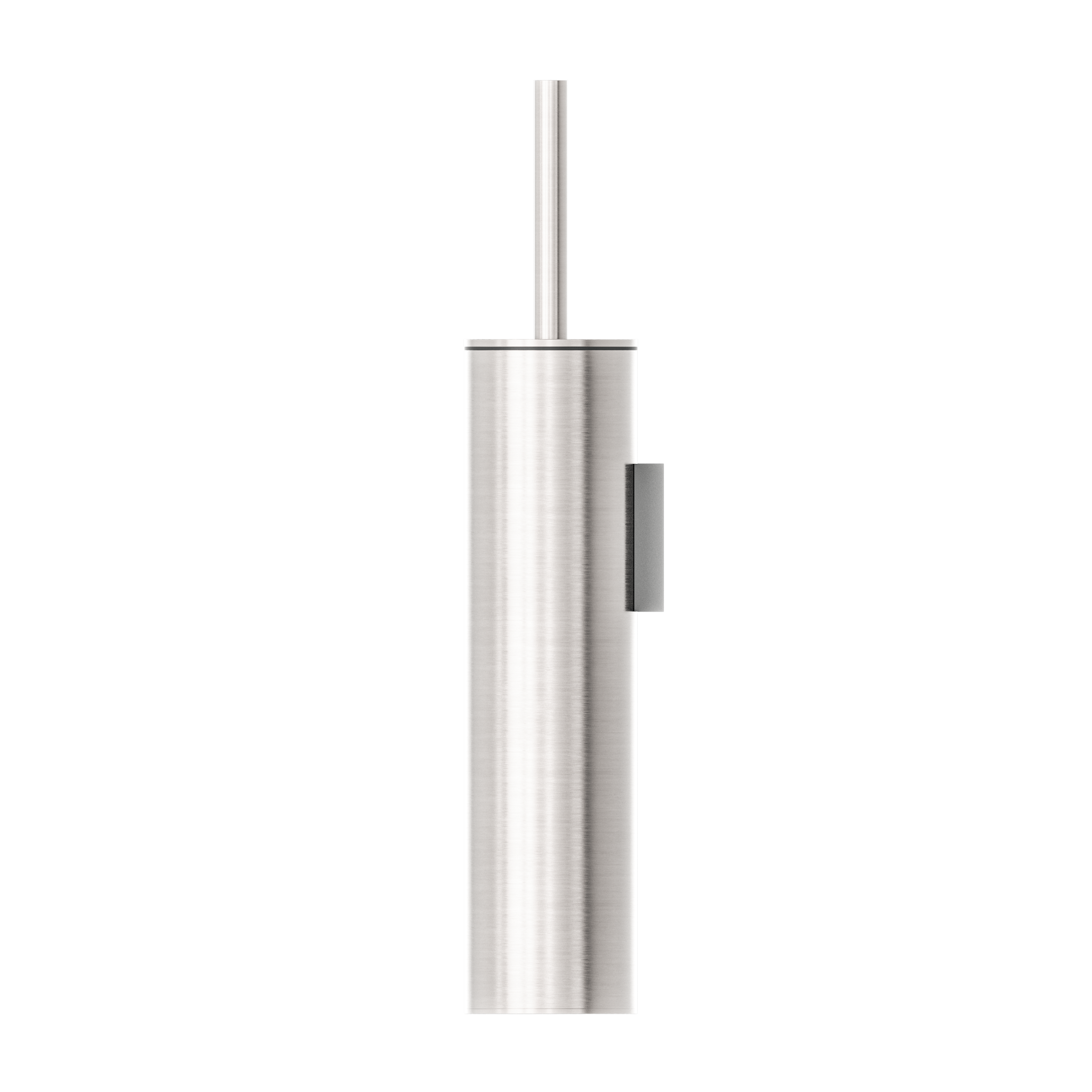 Mecca Toilet Brush Holder Brushed Nickel