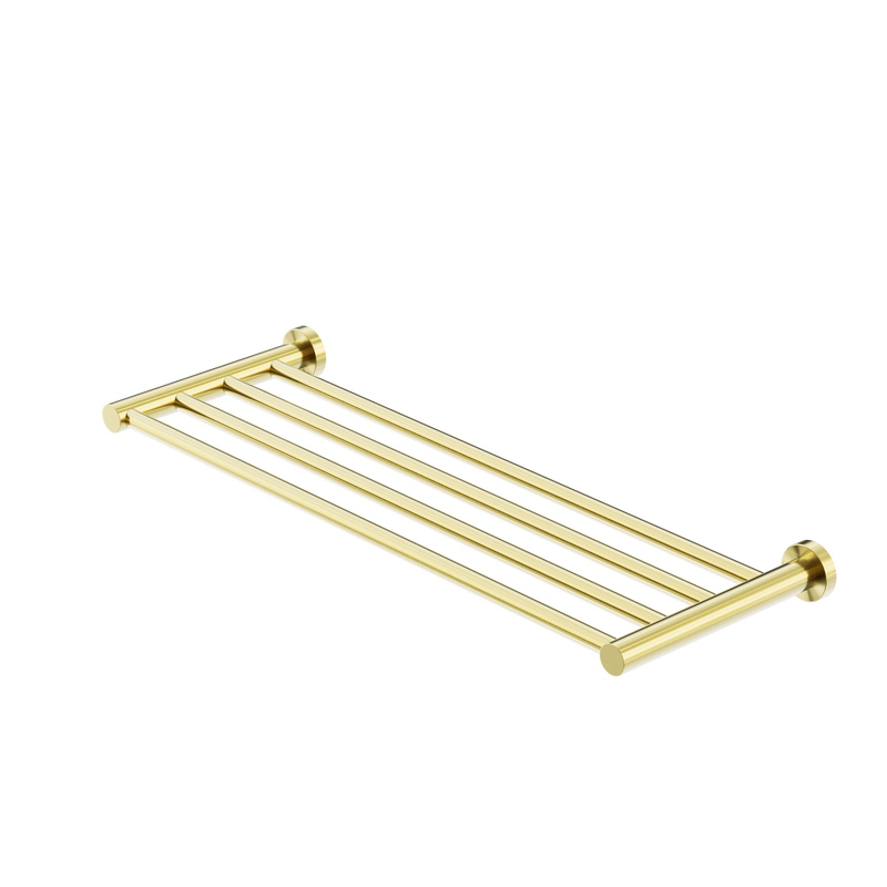Mecca Towel Rack Brushed Gold