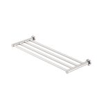 Mecca Towel Rack Brushed Nickel