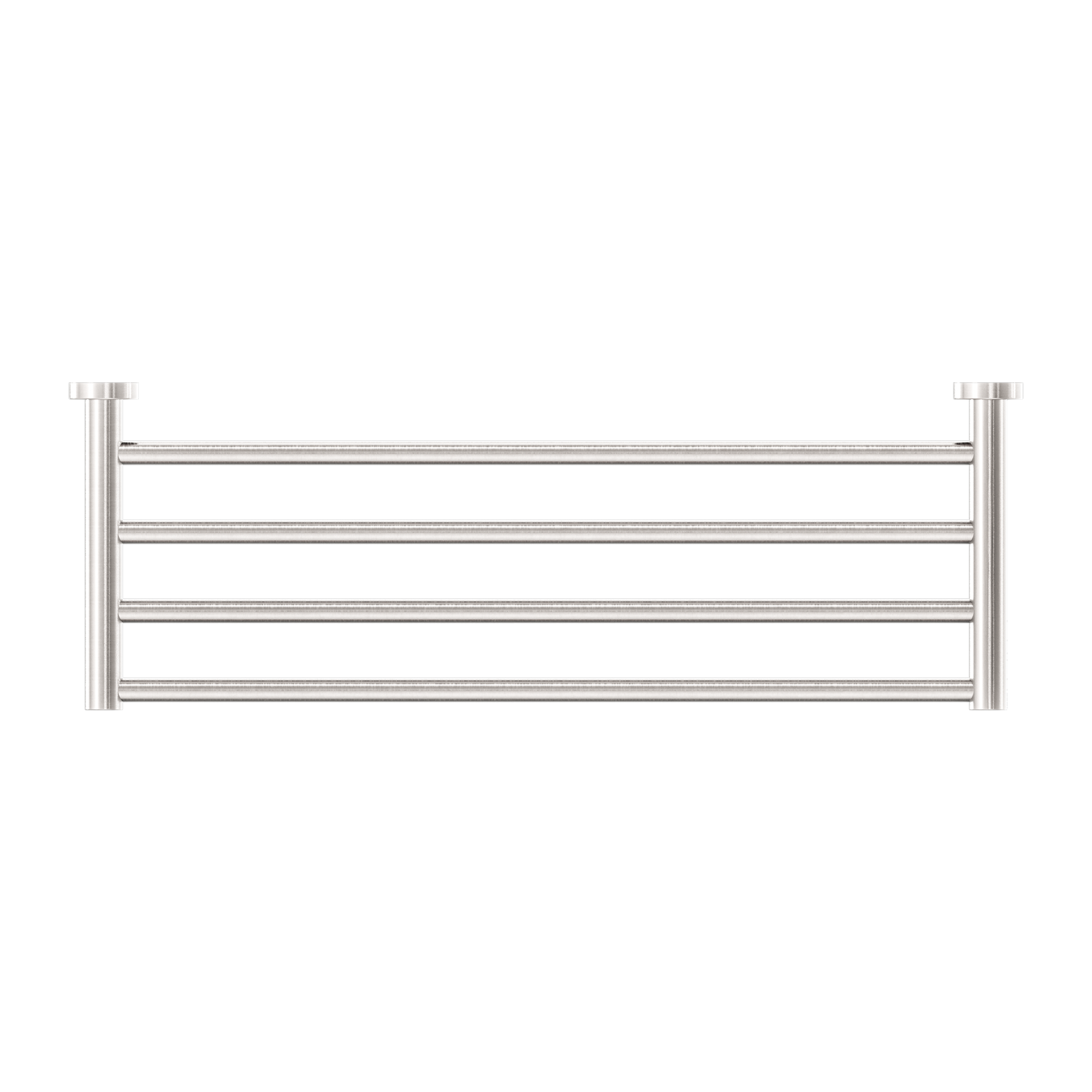 Mecca Towel Rack Brushed Nickel