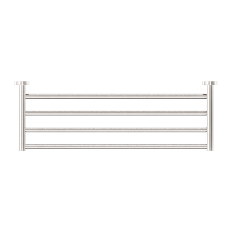 Mecca Towel Rack Brushed Nickel
