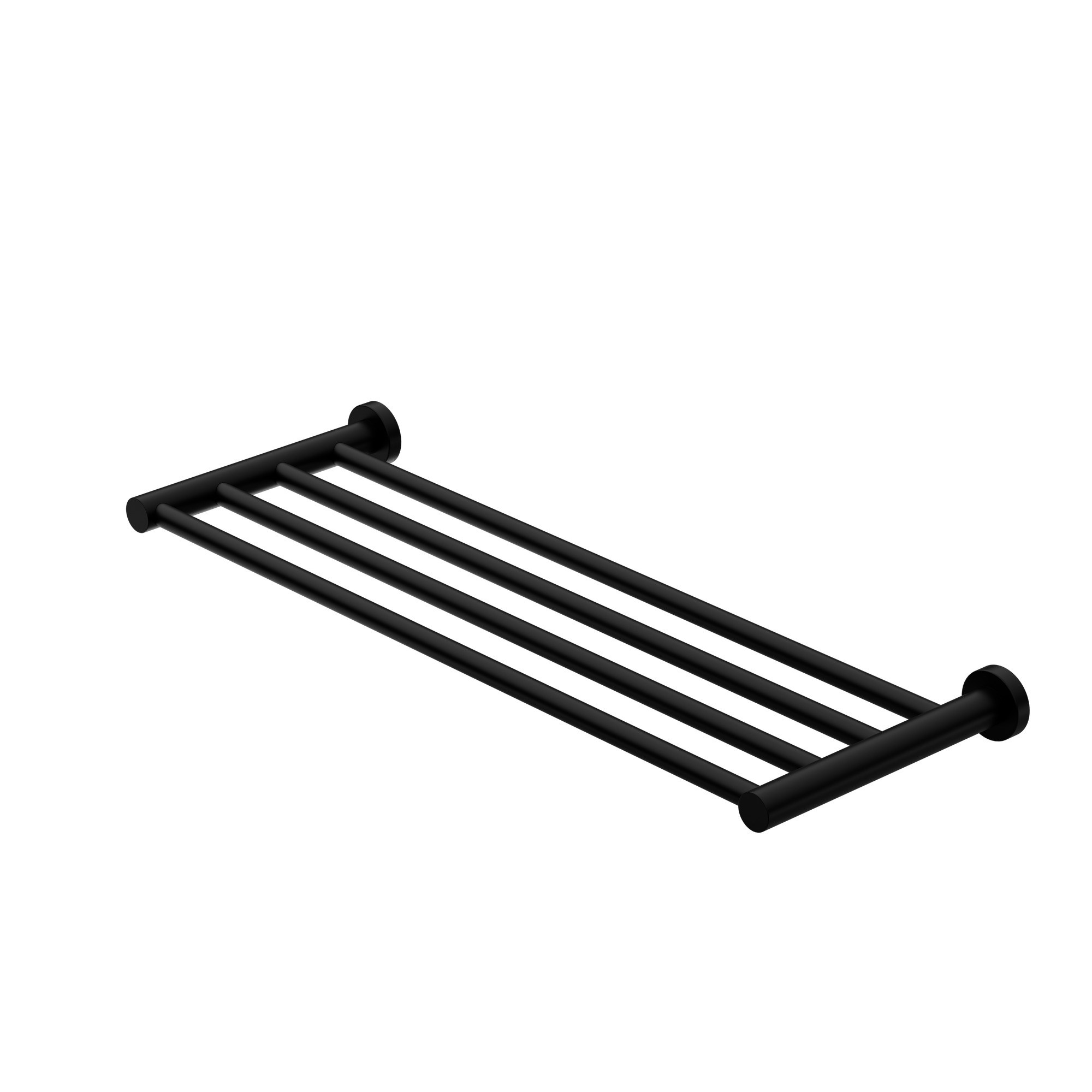 Mecca Towel Rack Matte Black
