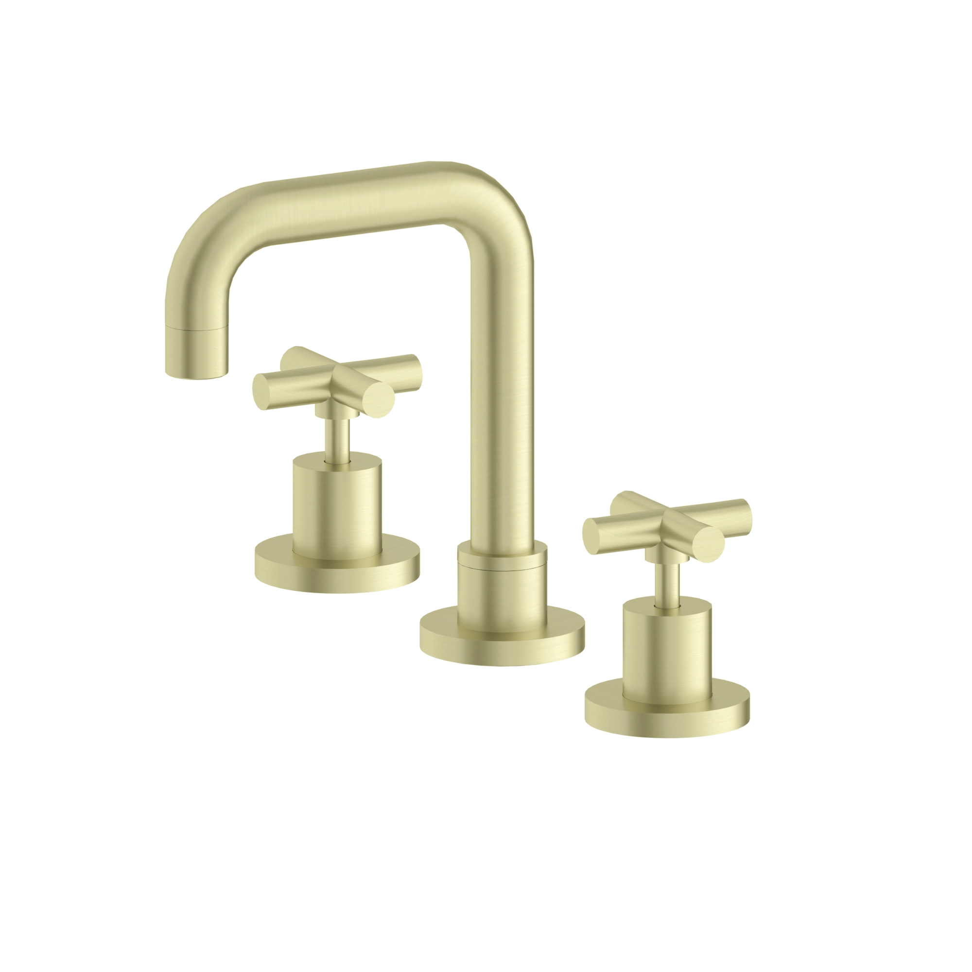 X Plus Basin Set Brushed Gold