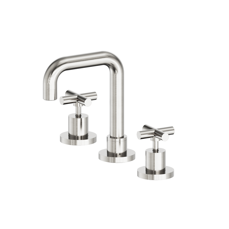 X Plus Basin Set Brushed Nickel
