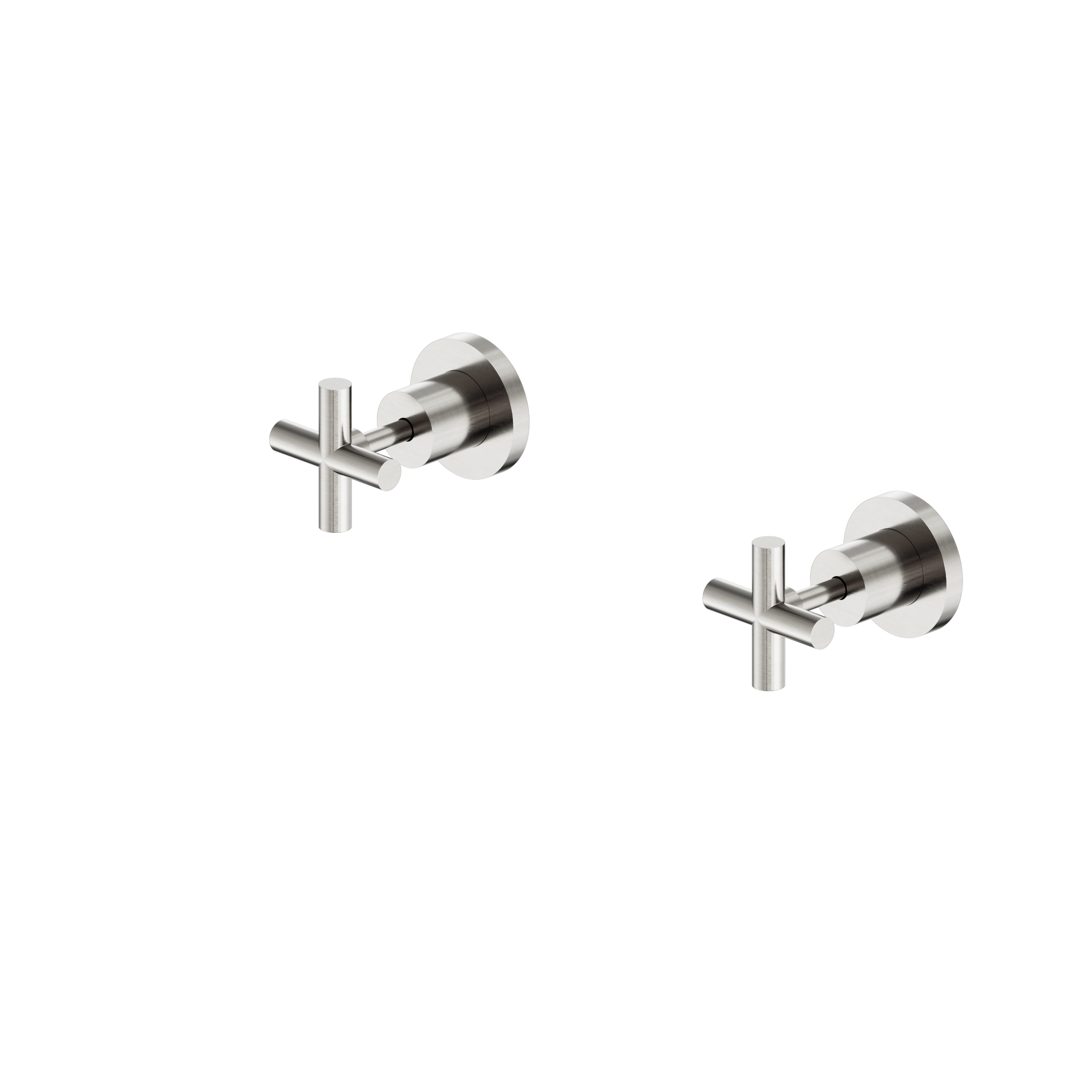 X Plus Wall Tops Assembly Brushed Nickel