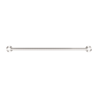 Dolce II Single Towel Rail 600mm Brushed Nickel
