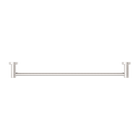 Dolce II Single Towel Rail 600mm Brushed Nickel