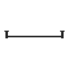 Dolce II Single Towel Rail 600mm Matte Black