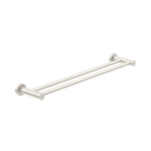 Dolce II Double Towel Rail 600mm Brushed Nickel