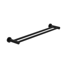 Dolce II Double Towel Rail 600mm Matte Black