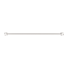 Dolce II Single Towel Rail 800mm Brushed Nickel